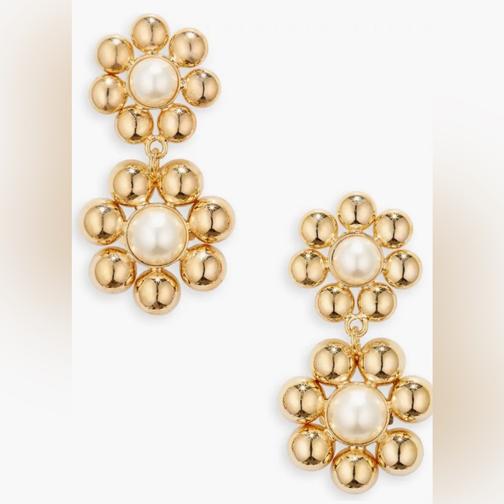 Rosantica Petal Drop Earrings
